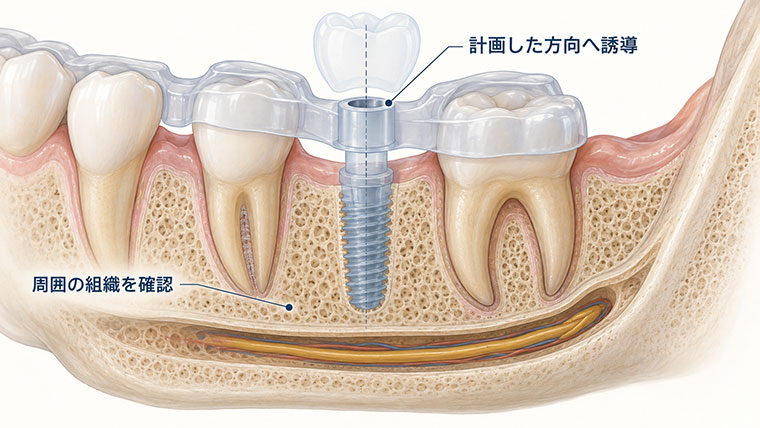 サージカルガイドの安全性